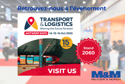 M&M participe au salon Transport & Logistics à Anvers !